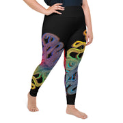 Octopus Rainbow Plus Size Leggings